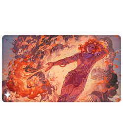 Ultra Pro MTG: Aetherdrift Chandra’s Ignition Stitched Edge Playmat - Image 1