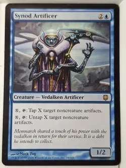 Synod Artificer - Darksteel - Magic the Gathering MTG Nice! - Image 1