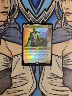 1x Jirina, Dauntless General FOIL - NM/M MAT MTG Magic - Image 1