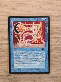 Magic the Gathering MTG Transmute Artifact Antiquities LP - Image 1