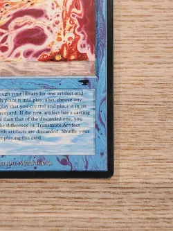 Magic the Gathering MTG Transmute Artifact Antiquities LP - Image 3