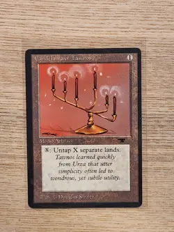 Magic the Gathering MTG Candelabra of Tawnos Antiquities LP - Image 1