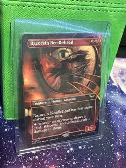 MTG Razorkin Needlehead DSK 0347 R NM Regular Borderless Rare - Image 1