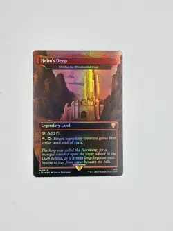 Helm's Deep - Shinka, the Bloodsoaked Keep Magic the Gathering Lord of the Rings - Image 1