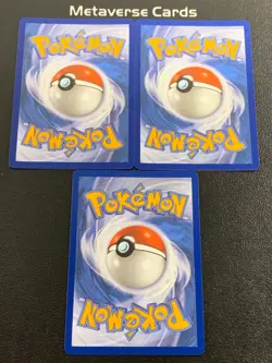 Pokemon First Partner Illustration Kanto Starters Promos Set #MEP 037 038 039 - Image 2