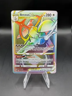 TCG POKEMON ARCEUS VSTAR HOLO 176/172 SECRET RARE BRILLIANT STARS - Image 1