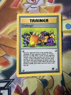 Challenge! 74/82 Team Rocket Pokemon TCG NM Unlimited - Image 1