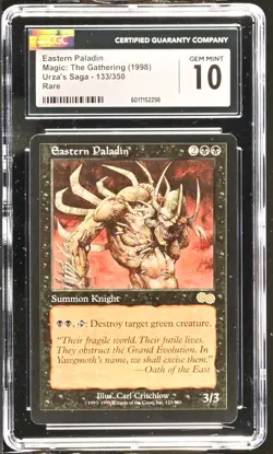 EASTERN PALADIN Urza's Saga Rare CGC 10 Gem Mint MTG [Nostalgium] - Image 1