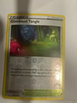Glimwood Tangle - 162/189 S&S Darkness Ablaze Pokemon Reverse Holo Foil Rare - Image 1