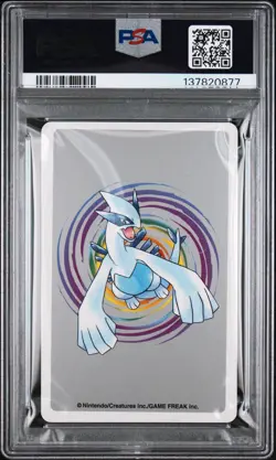 2000 POKEMON SILVER VERSION PLAYING CARDS 5 OF HEARTS #196A ESPEON PSA 10 - Image 2
