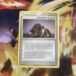 Cessation Crystal 74/100 Crystal Guardians Trainer Pokemon Card - Image 1