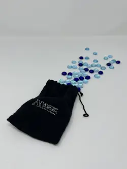 Vintage 1995 Magic The Gathering MTG 4th ED Deckmaster LIFE COUNTER BEADS + Xtra - Image 1