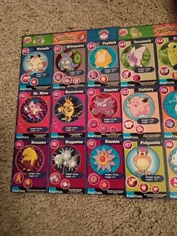 1999 Burger King Pokemon Movie Poker trivia Uncut - Image 4