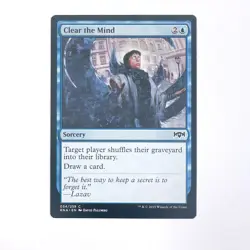 Clear the Mind 34 - MTG - Ravnica Allegiance - NM - Image 1