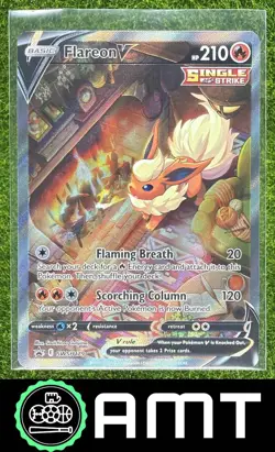 Flareon V 2019-2023 Pokemon Sword & Shield Black Star Promos #SWSH179 Premium - Image 1