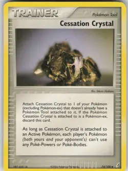 Pokemon TCG Cessation Crystal Uncommon Crystal Guardians 74/100 - Image 1