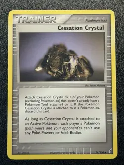 Cessation Crystal 74/100 Crystal Guardians Trainer Pokemon Card - Image 1