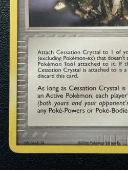 Cessation Crystal 74/100 Crystal Guardians Trainer Pokemon Card - Image 4