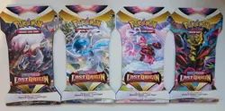 Pokemon TCG Sword and Shield Lost Origin Lot of 4 Sleeved Booster Packs - Image 1