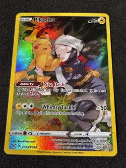 Pikachu Trainer Gallery TG05/TG30 Swsh11: Lost Origin Pokemon Card TCG LP - Image 1