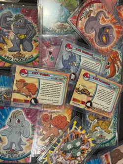 Lot of 100+ Topps Pokemon Cards Tv Animation Edition - LP/MP/HP/Damaged - As Is - Image 5