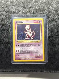 1999 Pokemon Mewtwo Holo Edition Base Set 10/102 - Image 1
