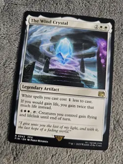 The Wind Crystal Final Fantasy | Regular FIN MTG FF8 Rare | # 0043 | SHIPS FAST - Image 1