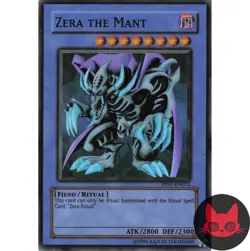 Yugioh Zera the Mant PP01-EN011 Super Rare LP - Image 1