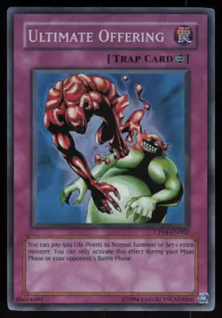 Ultimate Offering CP04-EN002 CP04 Super Rare FOIL BLEED ERROR Yu-Gi-Oh - Image 1