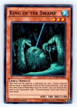 Yugioh King of the Swamp FUEN-EN040 Super Rare - NM 💎 - Image 1