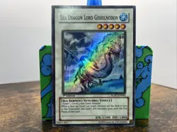 Sea Dragon Lord Gishilnodon RGBT-EN044 1st Edition Yugioh Raging Battle Super - Image 2