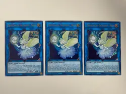 Yugioh Protector of the Agents Moon x 3 - 1st Edition Ultra Rare NM - Free Holo - Image 1