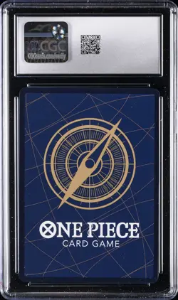 2022 ONE PIECE JPN PREMIUM COLL 25TH ANV MANGA ALT ART #OP01-013 SANJI CGC 10 - Image 2