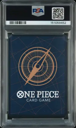 2025 ONE PIECE JAPANESE OP11-A FIST OF DIVINE SPEED #085 STUSSY PSA 10 - Image 2