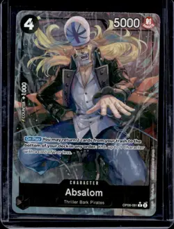 2024 One Piece Wings of The Captain Absalom Rare Alt Art #OP06-081 - Image 1