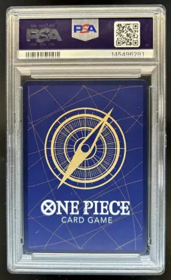 2025 One Piece Monkey D. Luffy Treasure Rare #OP11-058 PSA 10 GEM MINT - Image 2