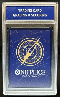 2023 One Piece Japanese Kingdoms of Intrigue Monkey D. Luffy #OP04-090 TCGS 10 - Image 2