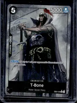 2024 One Piece Memorial T-Bone Rare Alt Art #EB01-049 - Image 1