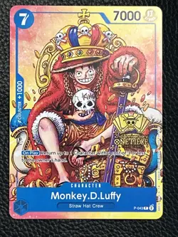 One Piece Monkey.D.Luffy P-043 2nd Anniversary Promotion - Image 1