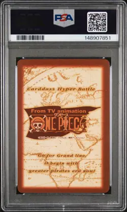 2001 ONE PIECE CARDDASS HYPER BATTLE GRAND LINE COMPILATION 2 #C430 ZORO PSA 9 - Image 2