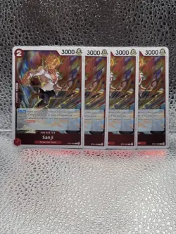 Sanji ST21-003 Starter Deck EX: Gear 5 X4 Playset One Piece Foil - Image 1