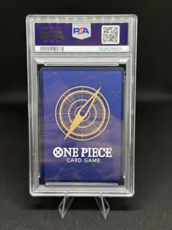 2024 One Piece OP09 Gol D. Roger Secret Rare 118 PSA 8 Near Mint-Mint - Image 2