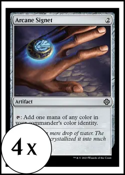 MTG - 4 x Arcane Signet - Playset 4x x4 - Lost Caverns of Ixalan - Image 1