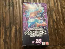 One Piece TCG: Purple/Black Monkey D. Luffy Deck ST-26 English Brand New Sealed - Image 1