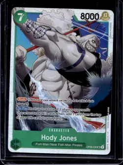 2024 One Piece The Best Hody Jones Super Rare #OP06-035 - Image 1