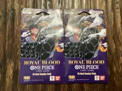One Piece Royal Blood OP-10 English sleeved booster pack (2 Packs) - Image 1