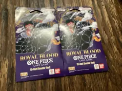 One Piece Royal Blood OP-10 English sleeved booster pack (2 Packs) - Image 2