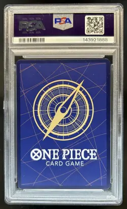2025 One Piece Carrying On His Will Monkey D Luffy Alt Art #OP13-118 PSA 10 - Image 2