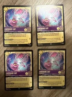 Disney Lorcana Cheshire Cat - Inexplicable 60/204 Whispers Non-Foil - Playset - Image 1