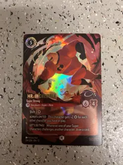 Lorcana Mr Incredible Super Strong Enchanted Wilds Unknown 234/204 - Image 1